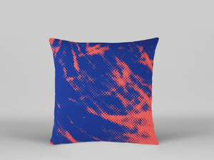 ANDY WARHOL - AW01 - Motif pop art square fabric cushion _ HENZEL STUDIO